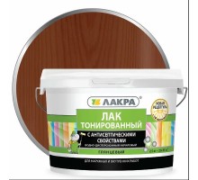 Лак в/д тонированный Махагон 2,5 кг