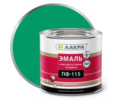 Эмаль ПФ-115 (Лакра Синтез) Ярко-Зеленый 2 кг