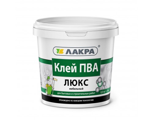 Клей ПВА мебельный Люкс 0,9кг