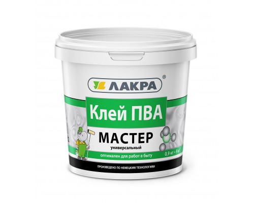 Клей ПВА универсальный Мастер 0,9кг