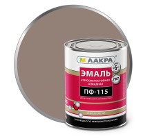 Эмаль ПФ-115 (Лакра Синтез) Кофе с молоком 1 кг