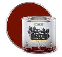 Грунт-эмаль 3в1 Красно-корич. 1,7кг