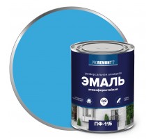 Эмаль ПФ-115 PROREMONTT  голубой 0,9кг