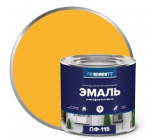 Эмаль ПФ-115 PROREMONTT  желтый 1,9кг