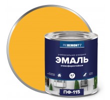 Эмаль ПФ-115 PROREMONTT  желтый 2,7кг