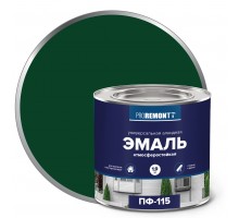 Эмаль ПФ-115 PROREMONTT  зеленый  1,9кг