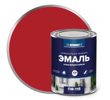 Эмаль ПФ-115 PROREMONTT  красный 0,9кг