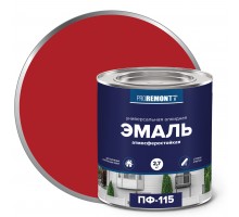 Эмаль ПФ-115 PROREMONTT  красный 2,7кг
