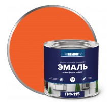 Эмаль ПФ-115 PROREMONTT  оранжевый 1,9кг