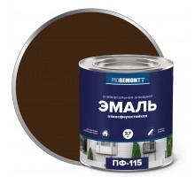 Эмаль ПФ-115 PROREMONTT  коричневый 2,7кг