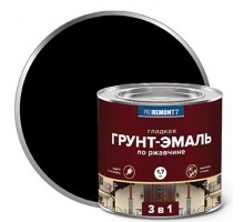 Грунт-эмаль 3 в 1 PROREMONTT черная 1,7 кг