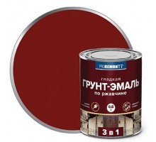 Грунт-эмаль 3 в 1 PROREMONTT кр-коричневая 0,8 кг