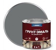Грунт-эмаль 3 в 1 PROREMONTT серая 1,7 кг