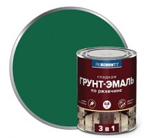 Грунт-эмаль 3 в 1 PROREMONTT зеленая 0,8 кг