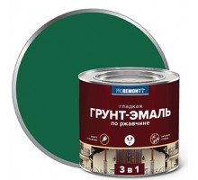 Грунт-эмаль 3 в 1 PROREMONTT зеленая 1,7 кг