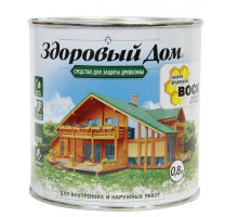 Здоровый Дом деревозащитное ср-во Орех 0,8л