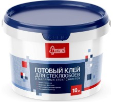 Клей готовый для стеклообоев и малярных стеклохолстов 10кг 