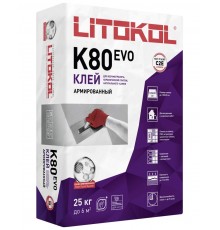 Клей для плитки Litokol Litoflex K-80 25кг